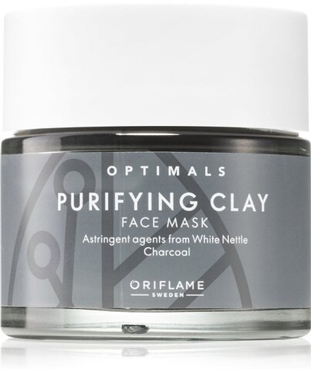 Oriflame Optimals Purifying - минеральная очищающая маска из глины /   50  ml  / GTIN 2800012733075