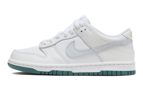 Nike Dunk Low White Grey Teal GS