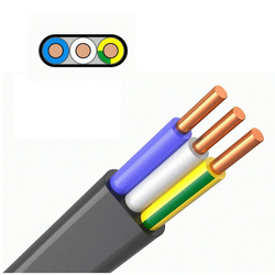 Кабель ВВГ-Пнг(А)-LSLTx 3х2.5 Рускабельсбыт ГОСТ 100м