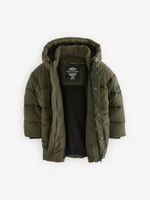 Куртка утепленная с капюшоном для мальчика Next 414-113, Хаки