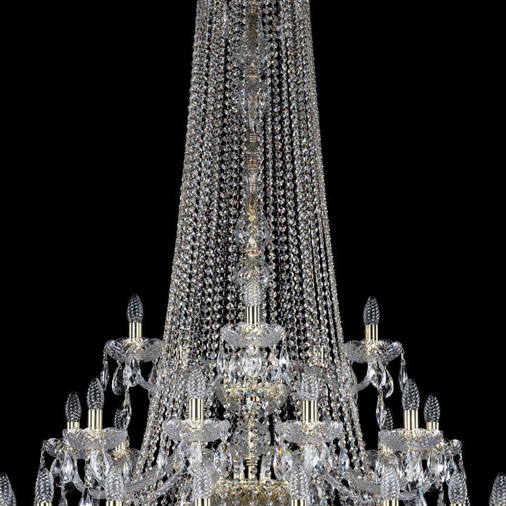 Подвесная люстра Bohemia Art Classic 11.25 11.25.20+10+5.400.3d.h-168.Gd.Sp