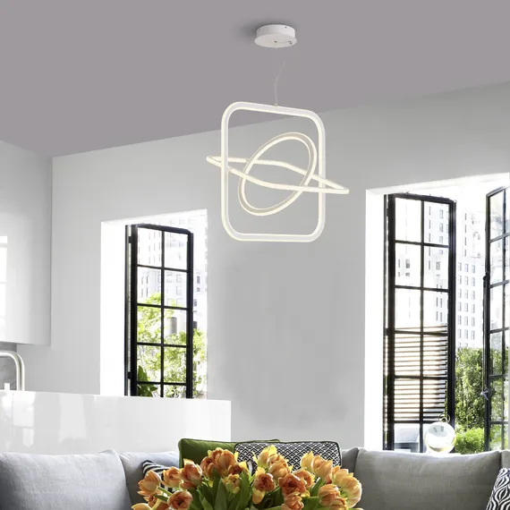 Подвесной светильник FR6200PL-L168W Колли / Collie 168 Вт LED Freya fr6200pl-l168w