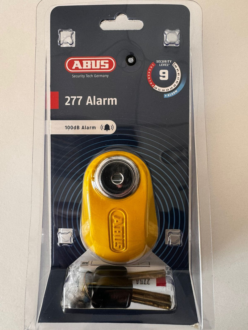 Замок на торм. диск 277A YE