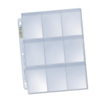 Ultra pro - упаковка листов для папки на кольцах Secure Platinum 9-Pocket Pages