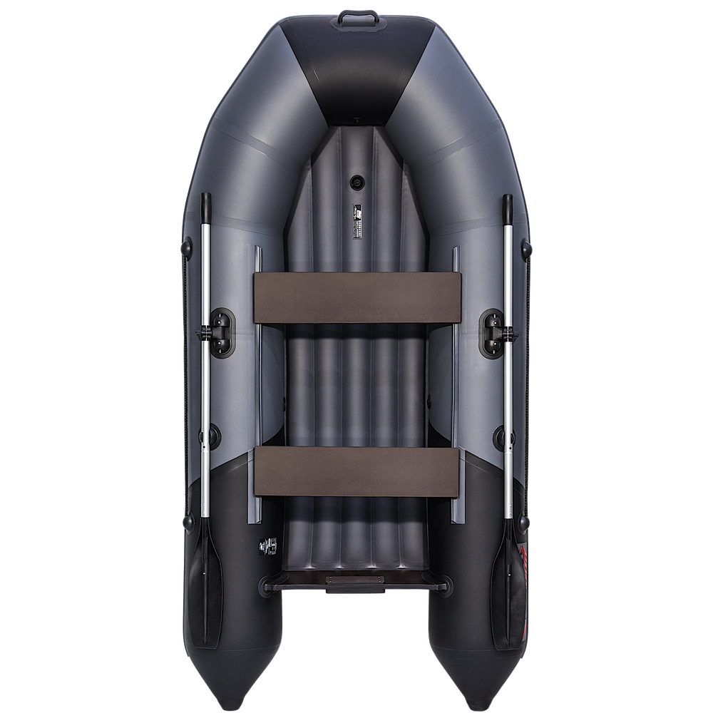 Лодка ПВХ Мастер Лодок Таймень NX2800НДНД "Комби" Графит / Черный