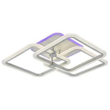 Потолочный светодиодный светильник 8001/3 PGD 108W+10W RGB белый с патиной Profit Light