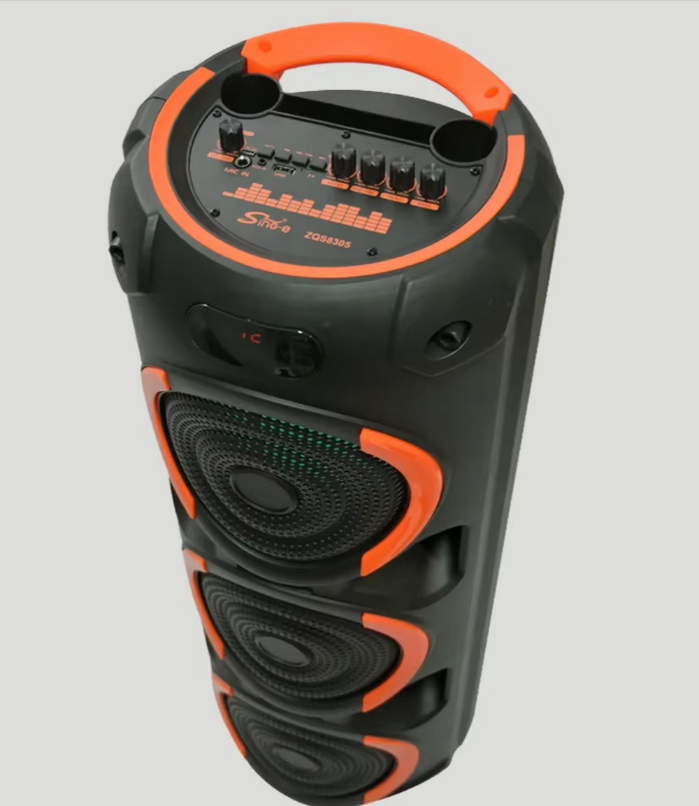 Напольная колонка Sing-e ZQS-8305 (8"60W/4.5A/+бесп.микрофон)