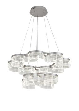 3451/8+4 BRUSHED GOLD (1) Люстра (RL)