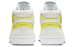 Кроссовки Jordan Air Jordan 1 Mid Lx "Opti Yellow" (Женская размерная сетка)