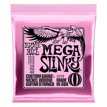 Струны для электрогитары 10.5-48 ERNIE BALL 2213 Nickel Wound Slinky Mega