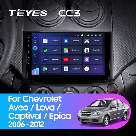 Teyes CC3 9" для Chevrolet Aveo T250 2006-2012