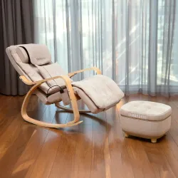 Массажное кресло-качалка Yamaguchi Liberty beige, бежевый