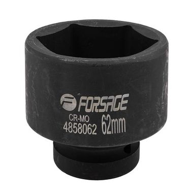 Головка ударная 1'', 62мм (6гр.) Forsage F-4858062