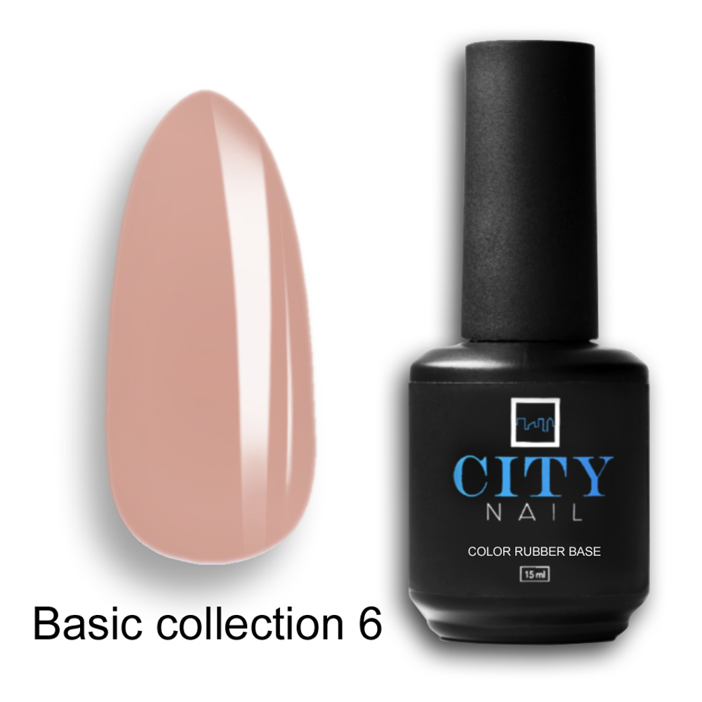 CITY-NAIL Камуфлирующая база Basic collection 15мл №06