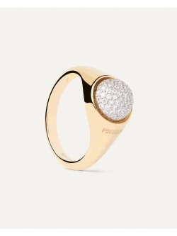 Кольцо Moon Pavé