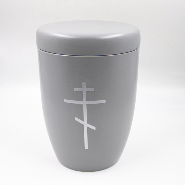 Урна биоразлагаемая «Камелия» серая