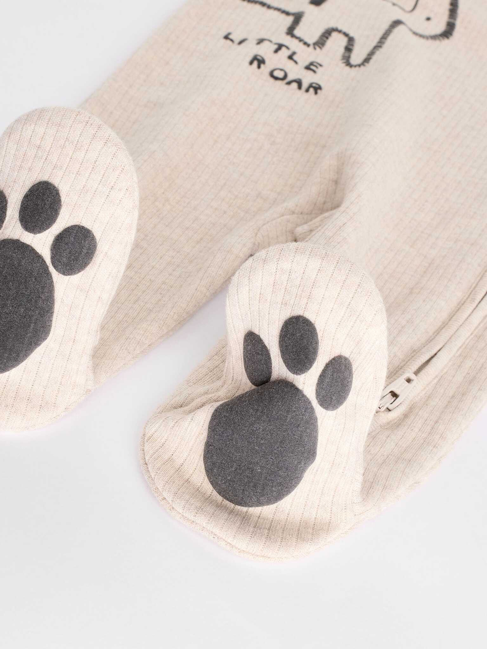 Комбинезон / Cлип для малышей Next N26-413, 3 шт., Бежевый, Серый