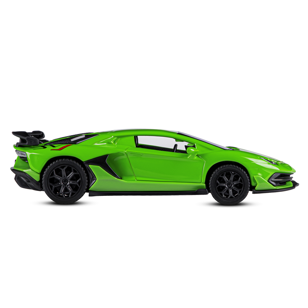 Модель 1:43 Lamborghini Aventador SVJ, зеленый, инерция, откр. Двери