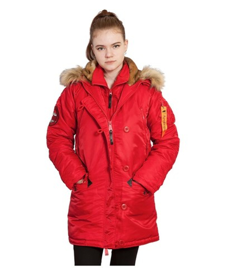 Куртка Аляска Женская - Apolloget Alaska Wmn 2020 (красная - flag red)
