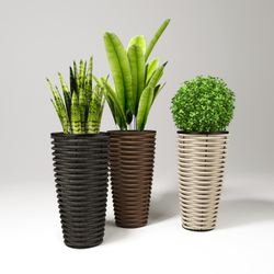 Вазон высокий