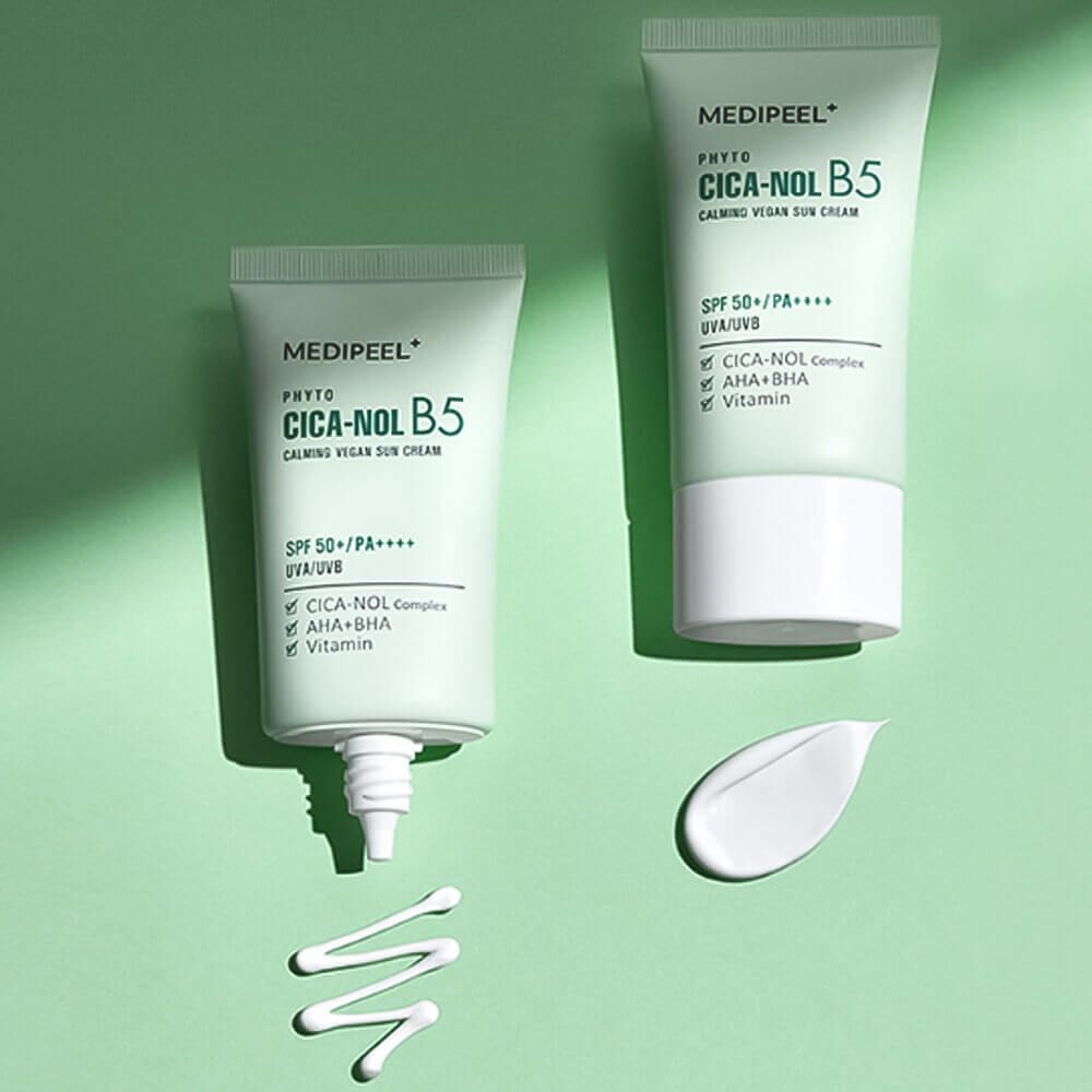 MEDIPEEL Солнцезащитный крем Phyto Cica Nol B5 Calming Vegan, 50 мл
