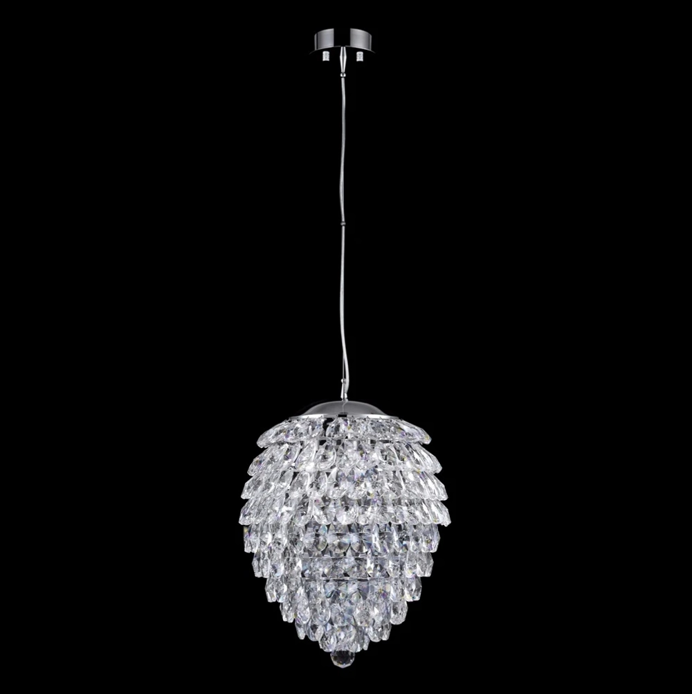 Подвесной светильник Crystal Lux CHARME CHARME SP6 CHROME/TRANSPARENT