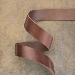 Ременная заготовка Миссури МС12 цв. Коньячный, толщ. 3,3-3,5 мм