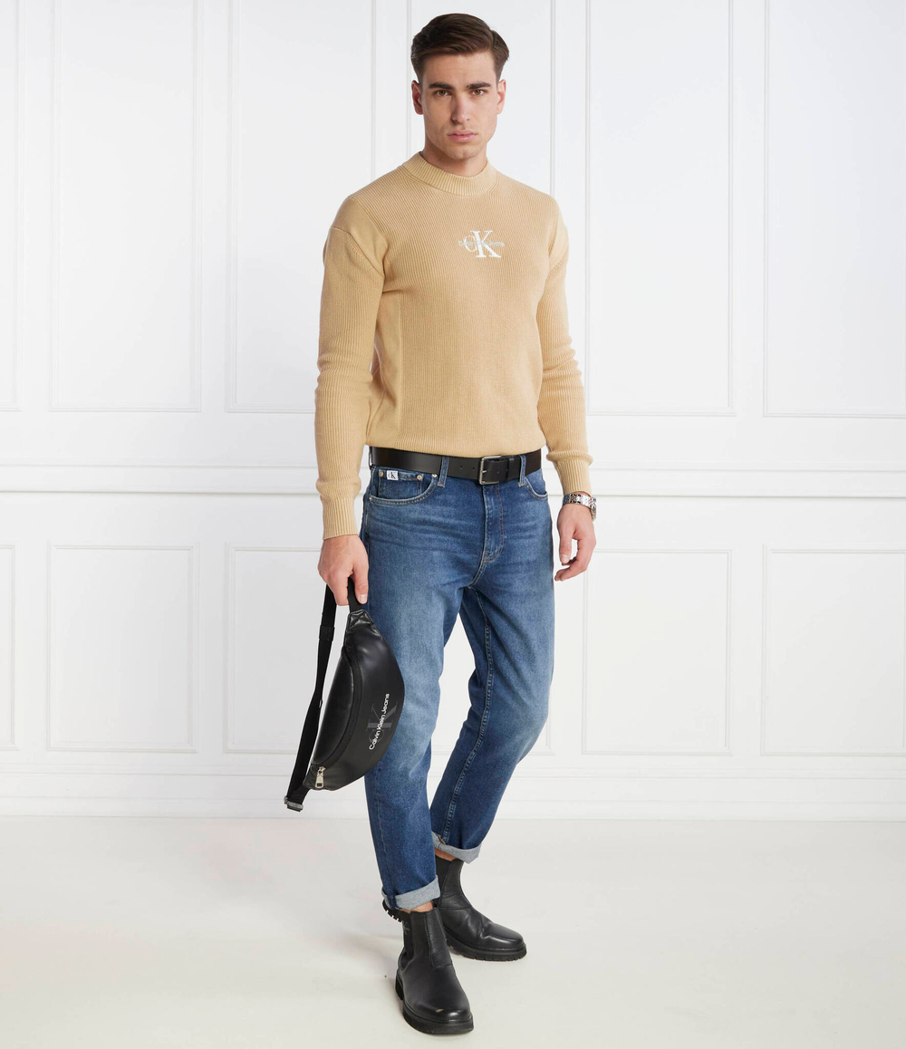 Свитер CALVIN KLEIN JEANS - бежевый(J30J324599)