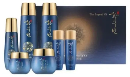 Антивозрастной набор с икрой и маточным молочком Bergamo