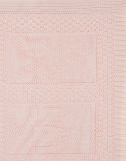 Элитный плед детский Imperio 16 розовый от Luxberry фрагмент