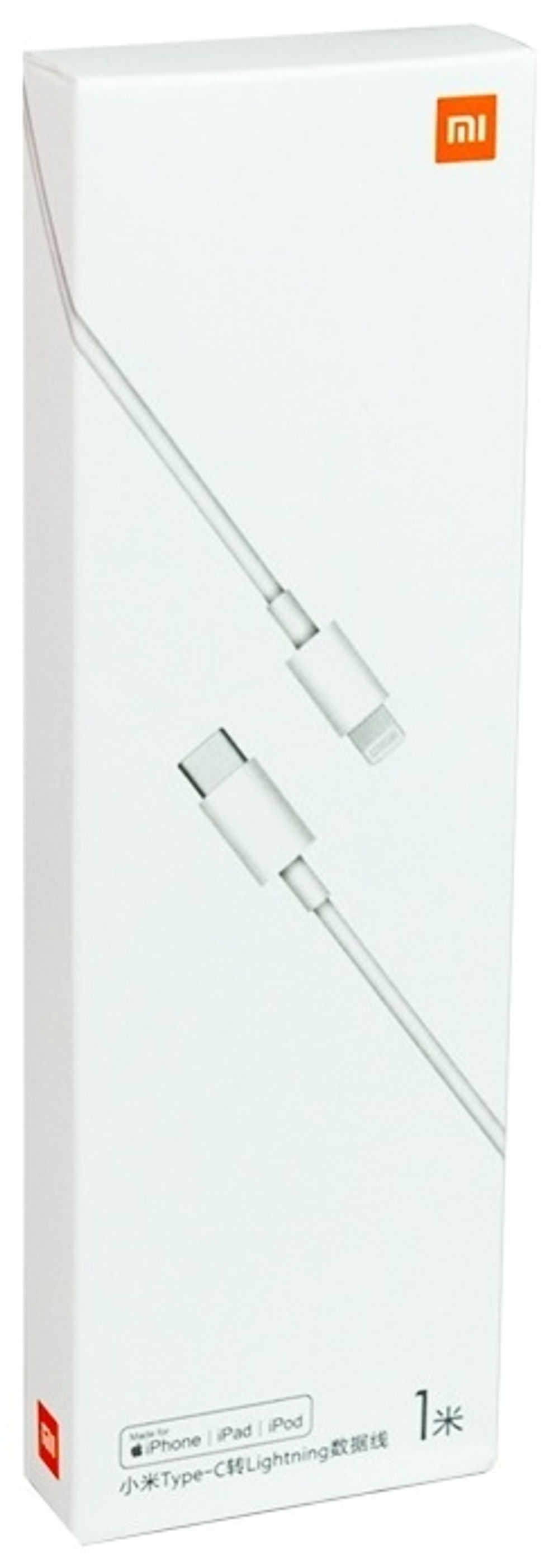 Кабель Xiaomi Lightning (M), USB TypeC (M) белый