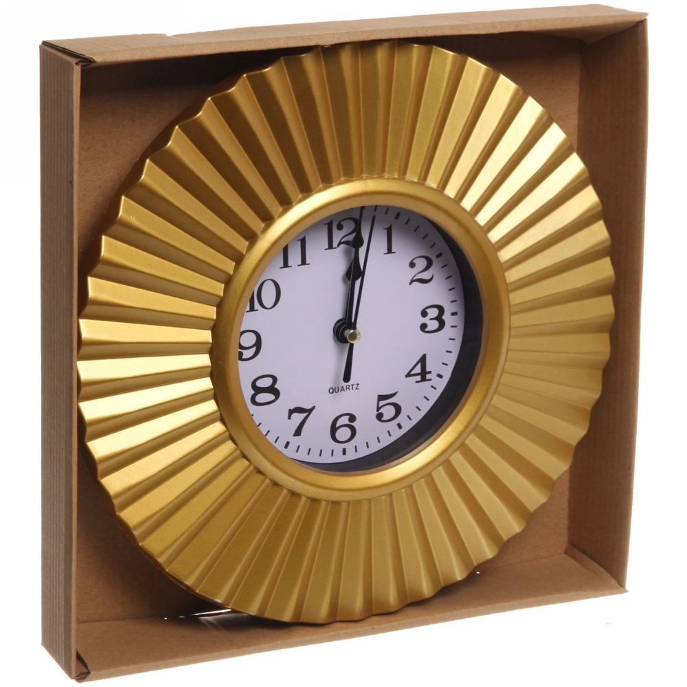 Часы настенные «Миф» D25см золото 8836