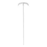 Насадка для мешалки верхнеприводной, 8х600 мм, лепестковая, с ПТФЭ покрытием