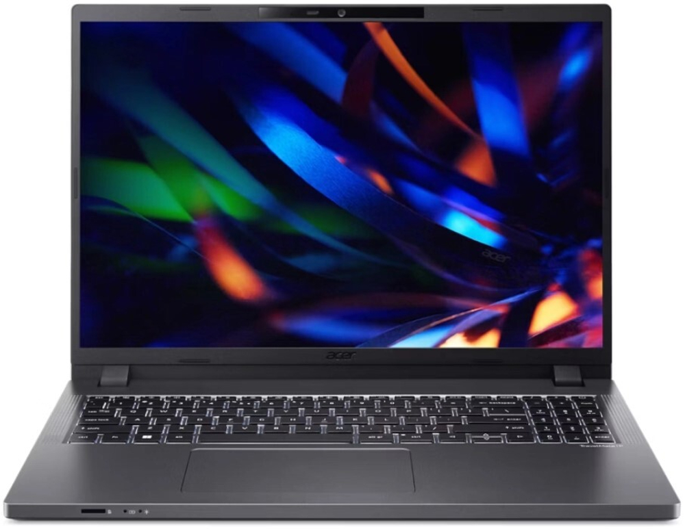 Ноутбук  Acer ТМP216-51-G2 16 ", Core i3, 16 Гб RAM, 512 Гб SSD, UHD Graphics, Черный