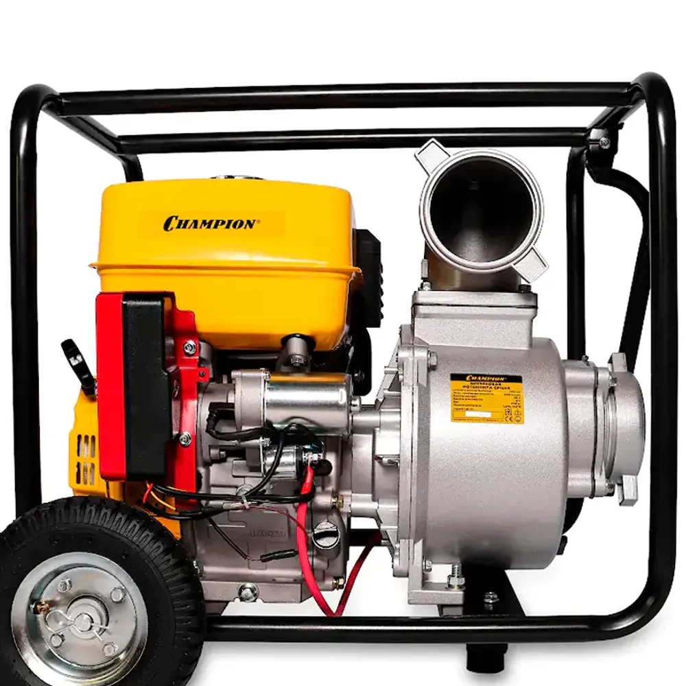 CHAMPION GP100E бензиновая мотопомпа