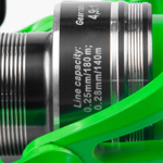 Безынерционная катушка 2000 Kaida EHQ02 (3+1BB, мет. шпуля)