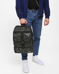Рюкзак городской мужской Prival Грот 25л, тёмно-голубой камуфляж