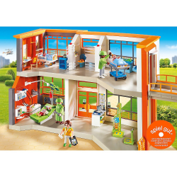 Playmobil - Детская больница City Life с оборудованием 6657 / артикул 6657 / GTIN 4008789066572