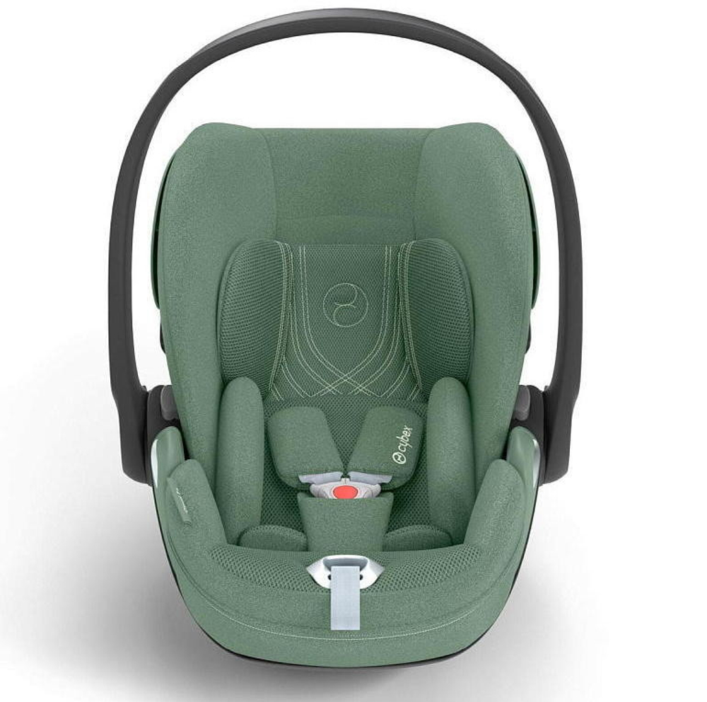 Коляска Cybex Priam IV Matt Black complete Cloud T Leaf Green Plus Base T 3 в 1 Sepia Black