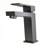 Смеситель для раковины 35k MIXLINE ML20-04GR  "Quadro" ГРАФИТ