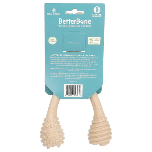 BetterBone, классическая жевательная кость, большая, говядина, 1 шт.