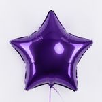 F Шар Звезда 18''/46 см, Фиолетовый (БГ-15)
