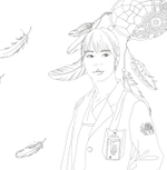 Descendants of the Sun Coloring Book