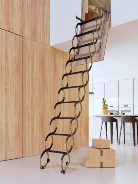 NOZYCOWE VERTICALE металлическая лестница с вертикальным люком