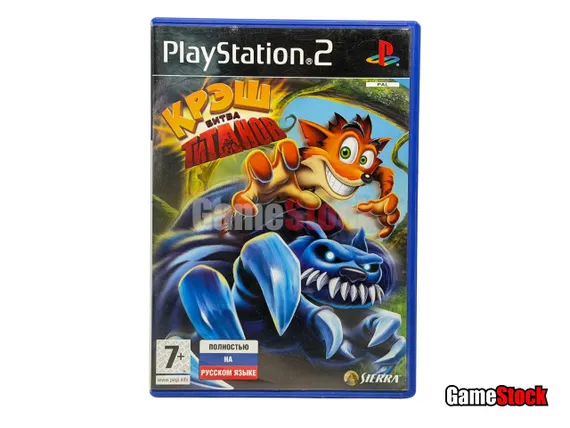 PS2 Крэш битва титанов SLES-54843 PAL