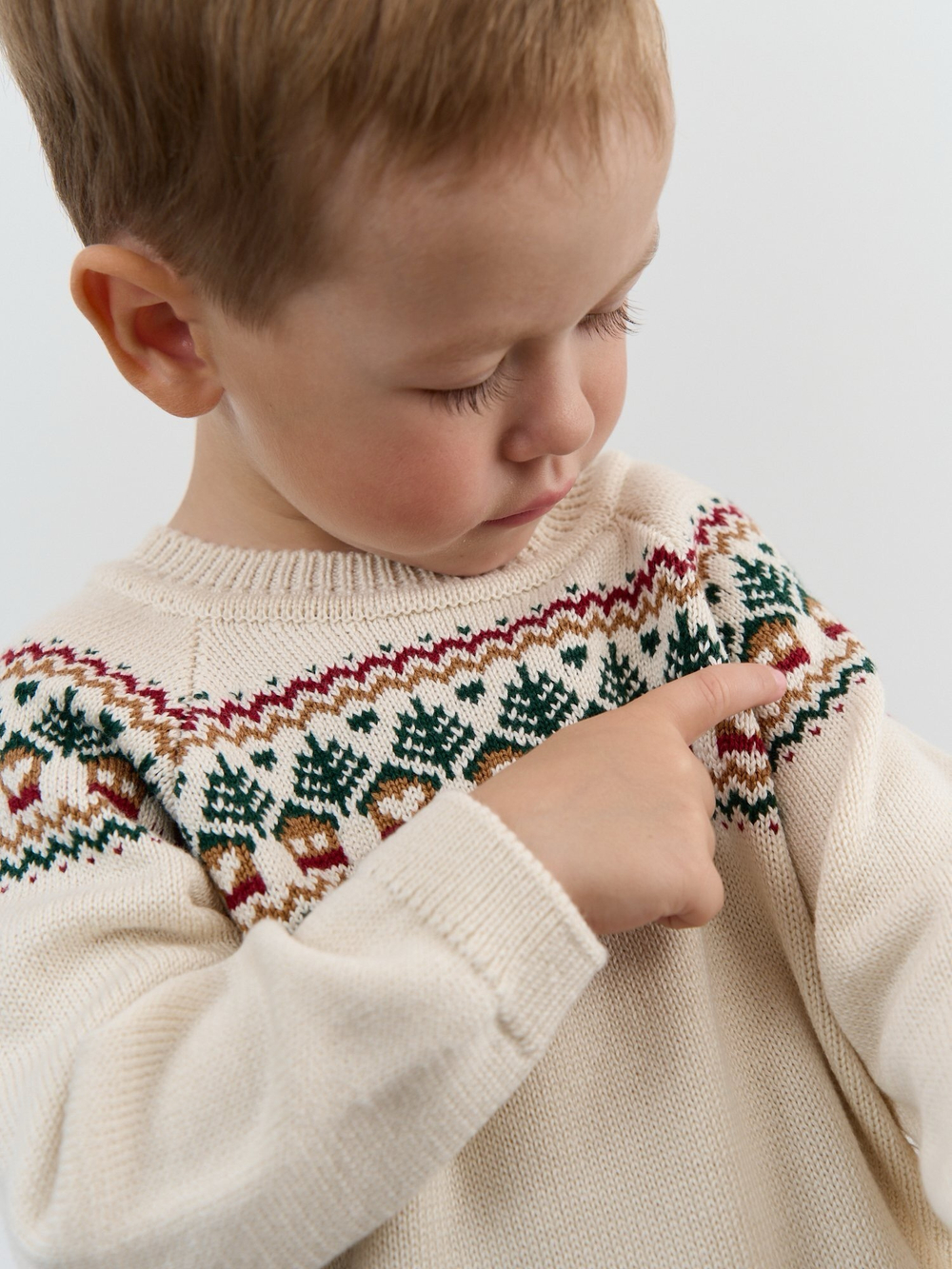 Джемпер хлопковый "Уютный вечер"