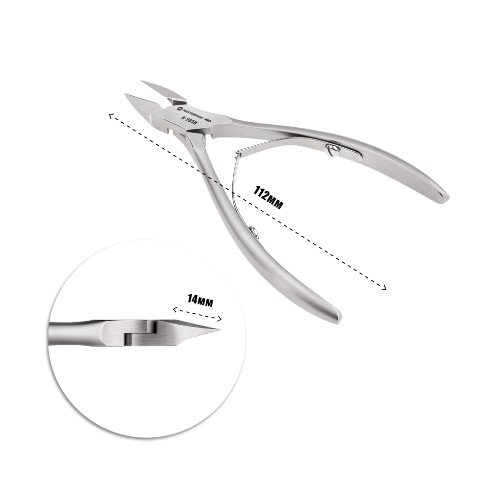 Кусачки для ногтей K-205H (ЗАТ) (вросший угол) 14мм Mastershop PRO
