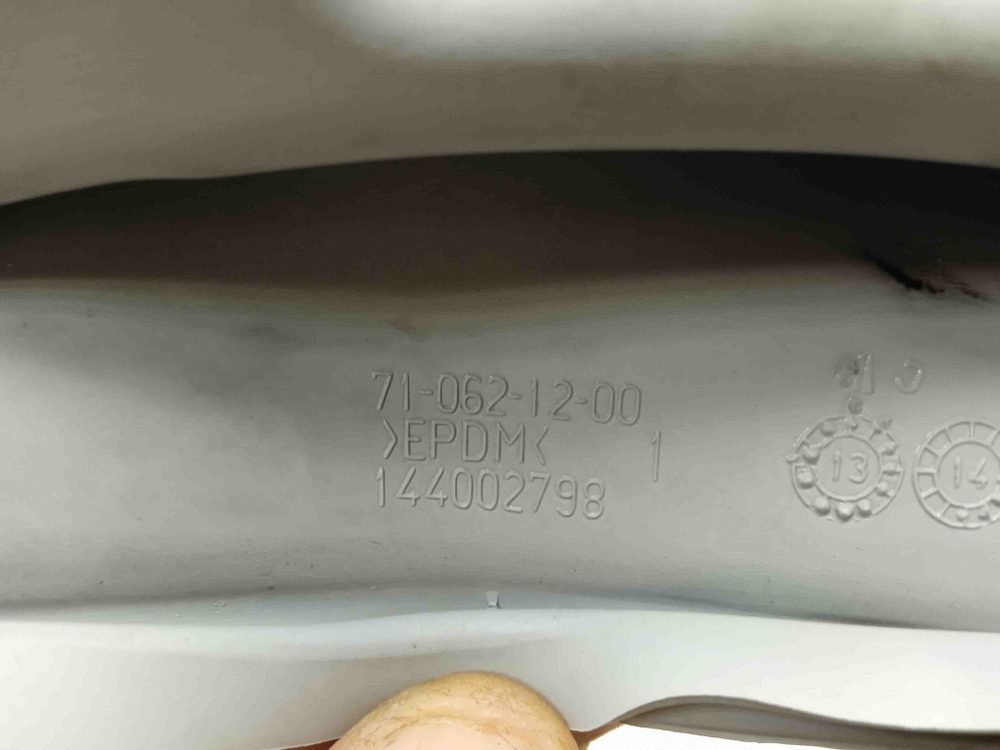NWS7105 кт186 Манжета люка для стиральной машины Indesit NWS7105 б/у