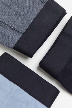 H&M Набор трусов-боксеров ( 5 шт.), светло-голубой