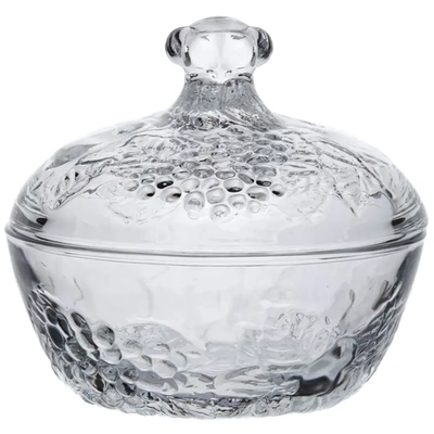 Сахарница стеклянная 350мл «Пикник» 97556BFD